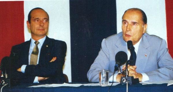 Chirac - Mitterrand